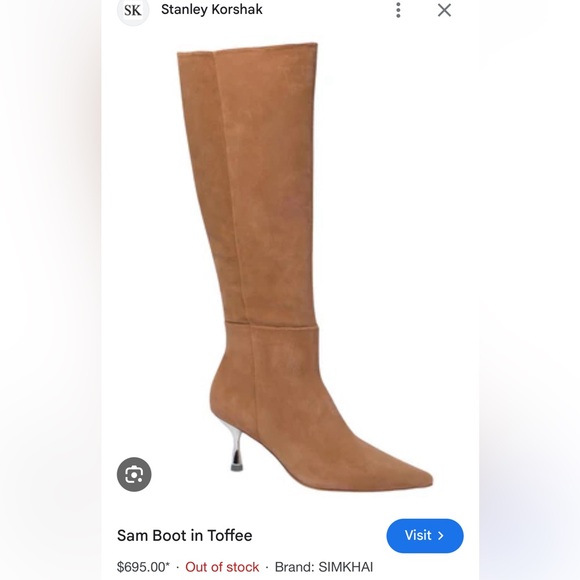 SIMKHAI Leather Sam Boots - Picture 16 of 16